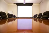 Business meeting room
